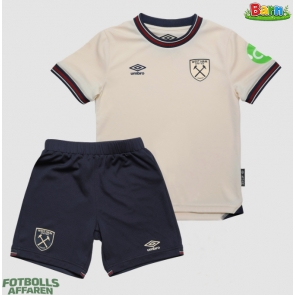 West Ham United Bortaställ Barn 2025-26 Kortärmad (+ Korta byxor)